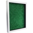 thumbnail image 1 of 14x22 Shadow Box Frame In White With A 1 3/4" Usable Depth Includes Green Suede Acid-Free Backing,, 1 of 6