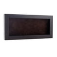 thumbnail image 1 of 14x22 Shadow Box Frame Walnut Wood | With a 3/4" Usable Display Depth | Includes a Brown Real Suede, 1 of 5