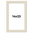 thumbnail image 1 of 14x23 Frame White Real Wood Picture Frame Width 1.75 inches | Interior Frame Depth 0.5 inches |, 1 of 8