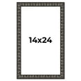 thumbnail image 1 of 14x24 Frame Black-Brown Medieval Solid Wood Picture Frame | 1.5 Inch Moulding Width | Gotham, 1 of 8