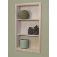 thumbnail image 1 of 14x24 Unfinished Recessed Sloane Wall Niche (w/ plain back) by Fox Hollow Furnishings, 1 of 2