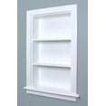 thumbnail image 1 of 14x24 White Aiden Wall Niche by Fox Hollow Furnishings, 1 of 2