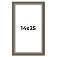 thumbnail image 1 of 14x25 Frame Brown Solid Wood Picture Frame | 1.75 Inch Moulding Width | Austin Frame Complete with, 1 of 8