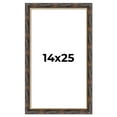 thumbnail image 1 of 14x25 Frame Gold Real Wood Picture Frame Width 1.5 inches | Interior Frame Depth 0.5 inches |, 1 of 8