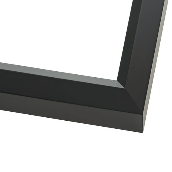 14x25 Minimalist Shadow Box Black Picture Frame - UV Acrylic, Backing, Hanging Hardware