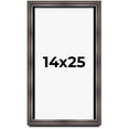 thumbnail image 1 of 14x25 Shadow Box Frame Brown Cherry | 2.625 Inches Deep Pine Wood Traditional Shadowbox Display, 1 of 8