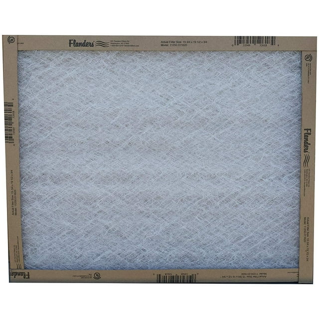 Percisionaire Ez Flow II 14x25x1 Inch HVAC Filter, MERV 4, Spun