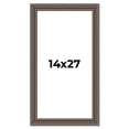 thumbnail image 1 of 14x27 Frame Black Feather Payton Ornate Solid Wood Picture Frame Width 1.75 Inches | Interior Depth, 1 of 8
