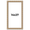 thumbnail image 1 of 14x27 Frame Silver Real Wood Picture Frame Width 1.5 inches | Interior Frame Depth 0.5 inches |, 1 of 8