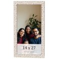 thumbnail image 1 of 14x27 Frame White Real Wood Picture Frame Width 1.5 inches | Interior Frame Depth 0.5 inches |, 1 of 8
