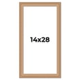 thumbnail image 1 of 14x28 Frame Charleston Honey Brown Solid Wood Picture Frame Width 1.75 Inches | Interior Depth 0.5, 1 of 8