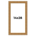 thumbnail image 1 of 14x28 Frame Gold Ornate Solid Wood Picture Frame | 2 Inch Moulding Width | Firman Traditional Photo, 1 of 8
