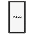 thumbnail image 1 of 14x28 Shadow Box Black Rustic Barnwood Display Frame  | 1.125 Inch Deep | 0.875 Inch Moulding Width, 1 of 4
