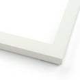 thumbnail image 1 of 14x29 - 14 x 29 Flat White Solid Wood Frame with UV Framer's Acrylic & Foam Board Backing - Great, 1 of 7