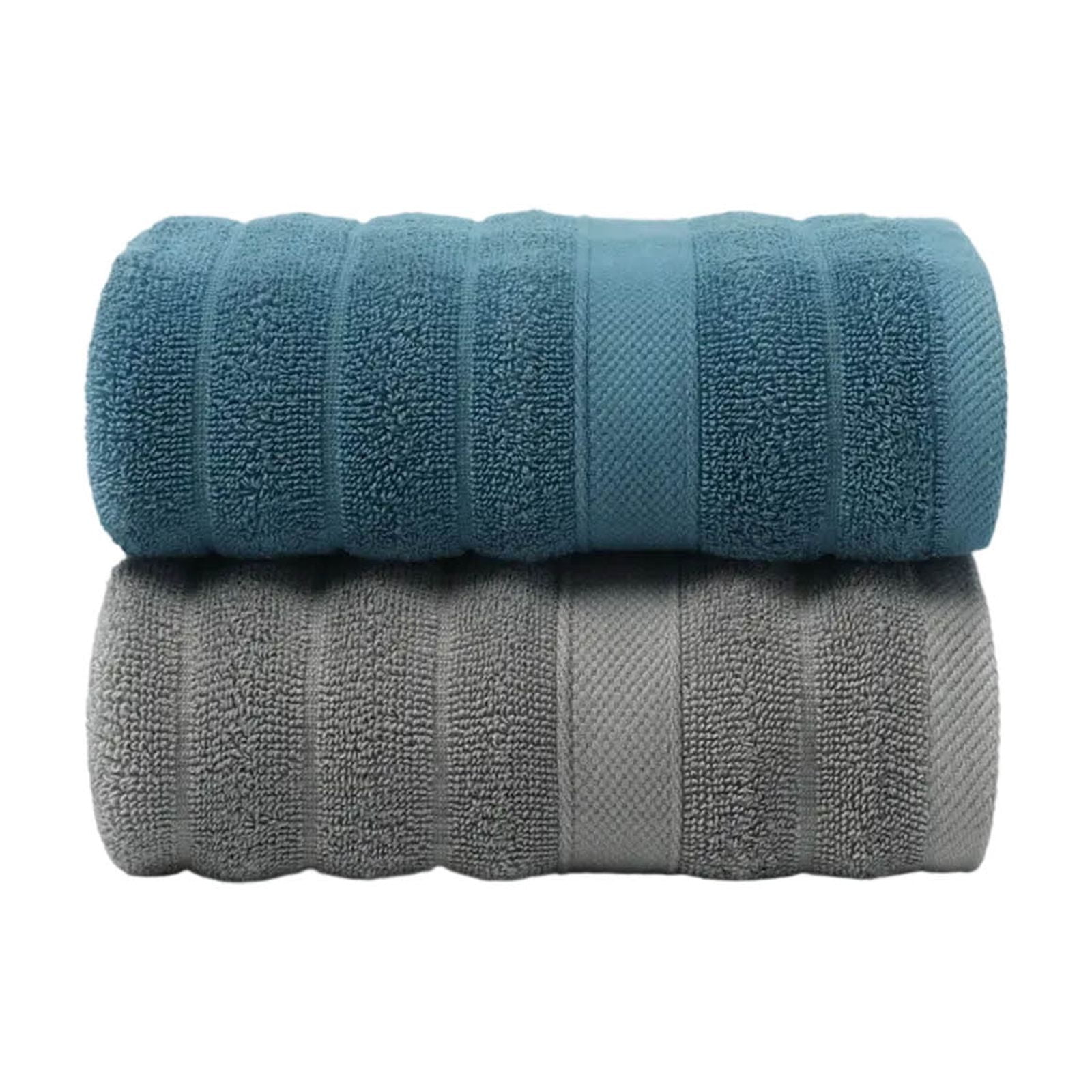 14x30 Inch Towels, Thick Absorbent Face Towels, Soft Microfiber ...