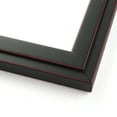 thumbnail image 1 of 14x31 Frame Black Real Wood Picture Frame Width 1.25 inches | Interior Frame Depth 0.5 inches |, 1 of 8