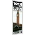 thumbnail image 1 of 14x31 Frame White Real Wood Picture Frame Width 0.75 inches | Interior Frame Depth 0.5 inches |, 1 of 8
