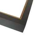 thumbnail image 1 of 14x34 Frame Brown & Gold Solid Wood Shadow Box Width 1.25 Inches | Interior Frame Depth 1 Inches |, 1 of 2