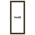 thumbnail image 1 of 14x35 Frame Gold Antique Vintage Sold Wood Picture Frame | 1.75 Inch Moulding Width | Interior, 1 of 8