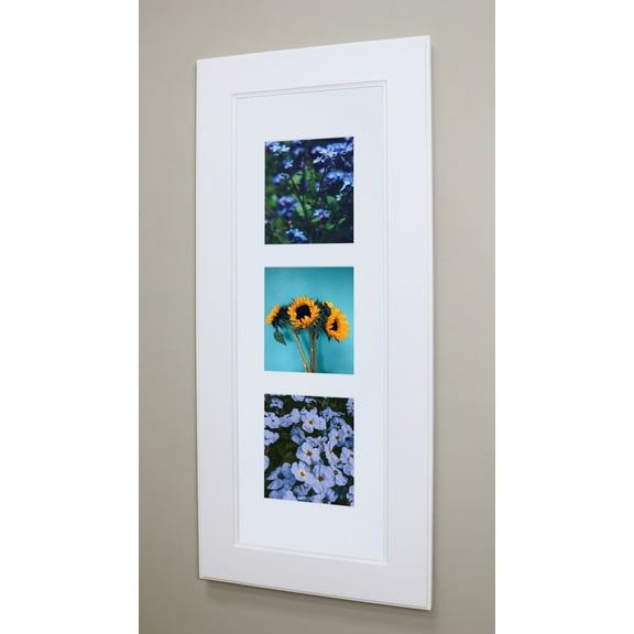 14x36 Recessed Picture Frame Medicine Cabinet by Fox Hollow Furnishings