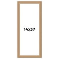 thumbnail image 1 of 14x37 Frame Charleston Honey Brown Solid Wood Picture Frame Width 1.75 Inches | Interior Depth 0.5, 1 of 8