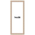 thumbnail image 1 of 14x38 Frame White Real Wood Picture Frame Width 1.5 inches | Interior Frame Depth 0.5 inches |, 1 of 8