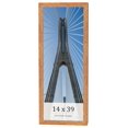 thumbnail image 1 of 14x39 Frame Beige Real Wood Picture Frame Width 1.25 inches | Interior Frame Depth 0.5 inches |, 1 of 8