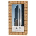 thumbnail image 1 of 14x39 Frame Beige Real Wood Picture Frame Width 3 inches | Interior Frame Depth 0.5 inches |, 1 of 8