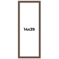 thumbnail image 1 of 14x39 Frame Golden Caramel Solid Wood Bronze Picture Frame | 1.25 Inch Moulding Width | 0.5 Inch, 1 of 8