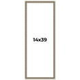 thumbnail image 1 of 14x39 Frame Silver Versailles Ornate Solid Wood Picture Frame | 1 Inch Moulding Width | Interior, 1 of 8