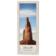 thumbnail image 1 of 14x39 Frame White Real Wood Picture Frame Width 1.5 inches | Interior Frame Depth 0.5 inches |, 1 of 8