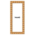 thumbnail image 1 of 14x40 Frame Beige Real Wood Picture Frame Width 3 inches | Interior Frame Depth 0.5 inches |, 1 of 8