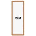 thumbnail image 1 of 14x41 Shadow Box Frame Brown | 0.875 Inches Deep Real Wood Contemporary Shadowbox Display Frame |, 1 of 6