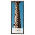 thumbnail image 1 of 14x43 Frame Brown Bamboo with Dark Coffee/Walnut Finish | Solid Wood Picture Frame Width 0.75, 1 of 8
