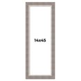 thumbnail image 1 of 14x45 Frame Grey Real Wood Picture Frame Width 2.75 Inches | Interior Frame Depth 0.5 Inches |, 1 of 8