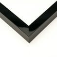 thumbnail image 1 of 14x45 Shadow Box Frame Black | 1.625 inches Deep Real Wood Contemporary Shadowbox Display Frame |, 1 of 8