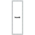 thumbnail image 1 of 14x48 Frame Sterling Silver Solid Wood Picture Frame | 1.25 Inch Moulding Width | 0.75 Inch, 1 of 8