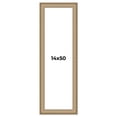 thumbnail image 1 of 14x50 Frame Ornate Silver Beaded Solid Wood Picture Frame Width 2.5 Inches | Interior Depth 1, 1 of 8