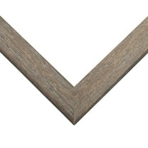 14x50 Knotty Brown Real Wood Picture Frame Width 1.25 inches | Interior Frame Depth 0.5 inches |