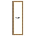 thumbnail image 1 of 14x54 Frame Vintage Gold Solid Wood Picture Frame | 2.5 Inch Moulding Width | Ornate Bronze Museo, 1 of 8