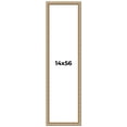 thumbnail image 1 of 14x56 Frame Silver Real Wood Picture Frame Width 1.5 inches | Interior Frame Depth 0.5 inches |, 1 of 8