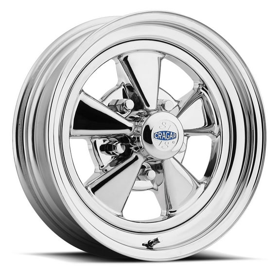 Cragar 61 S/S 14x6 5x114.3/5x4.75" -38mm Chrome Wheel Rim