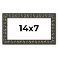 thumbnail image 1 of 14x7 Frame Black-Brown Medieval Solid Wood Picture Frame | 1.5 Inch Moulding Width | Gotham Beveled, 1 of 8