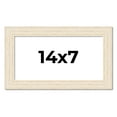 thumbnail image 1 of 14x7 Frame White Real Wood Picture Frame Width 1.5 inches | Interior Frame Depth 0.5 inches | Barn, 1 of 8