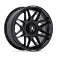 thumbnail image 1 of 14x7 MSA Offroad M52 Radar Gloss Black UTV Wheel 4x156 (10mm), 1 of 3