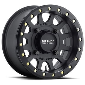 14x7 Method MR401 UTV BEADLOCK Matte Black Wheel 4x156 (38mm)