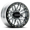 thumbnail image 1 of 14x7 Raceline A91MA Ryno UTV Beadlock Black Machined As Cast Wheel 4x137 (10mm), 1 of 1