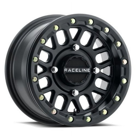 14x7 Raceline A93B Podium UTV Satin Black Wheel 4x110 (10mm)