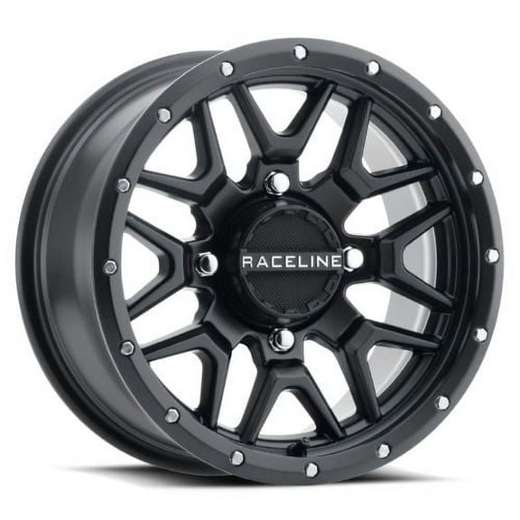 14x7 Raceline A94B Krank UTV Satin Black Wheel 4x110 (10mm)