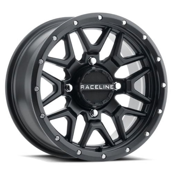 14x7 Raceline ATV/UTV A94B Krank UTV Black Wheel 4x137 (38mm)